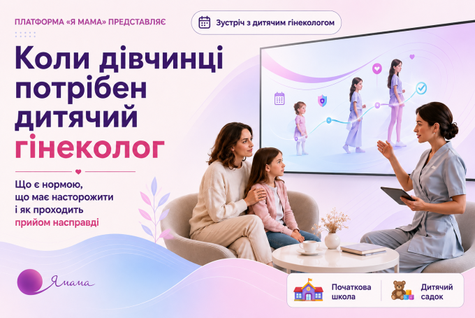 👩‍⚕️ Зустріч з дитячим гінекологом