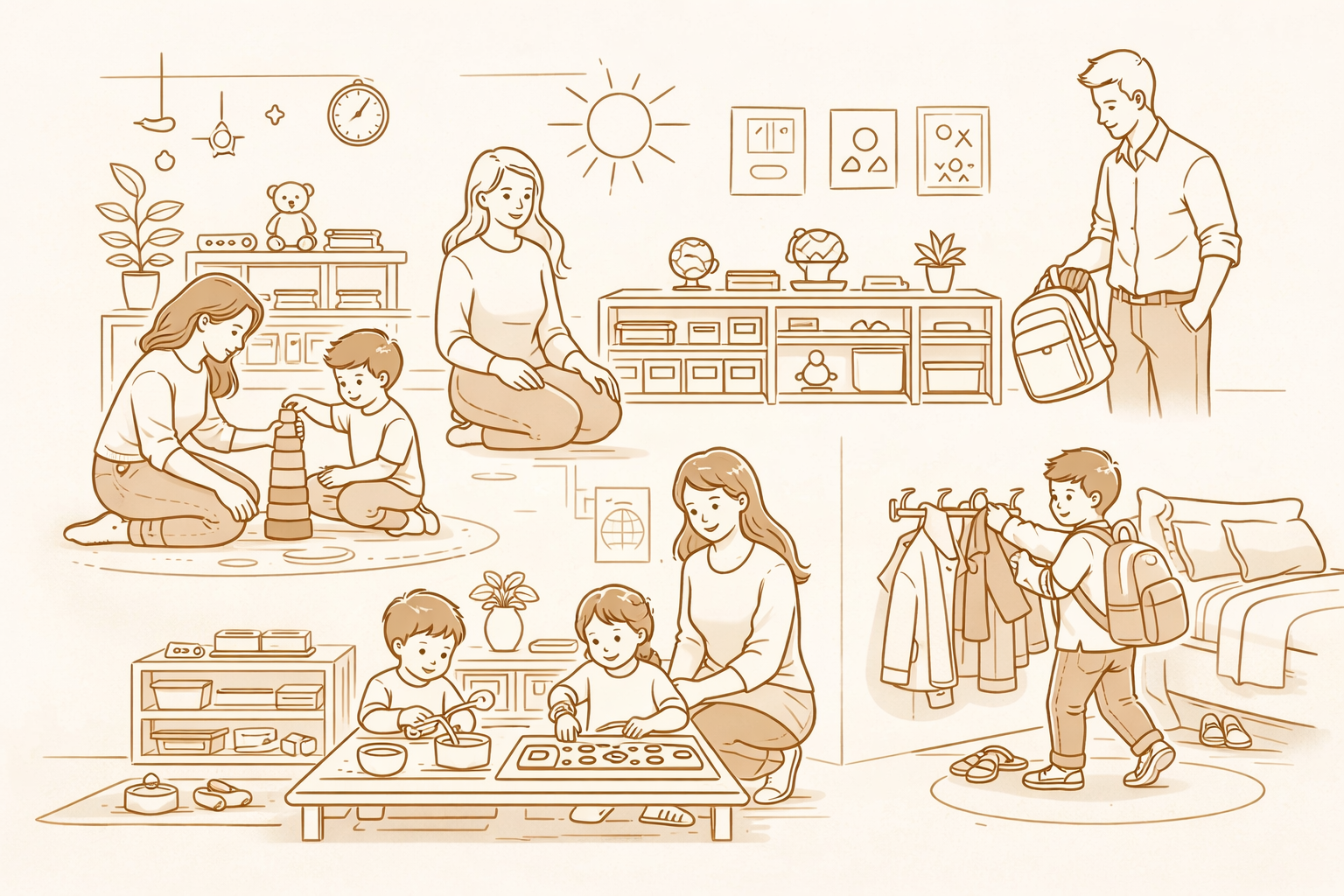 Як підготувати дитину до школи: Монтессорі-підхід